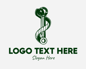 Green - Snake Engine Rod logo design