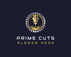 Premium Laser Engraving logo design