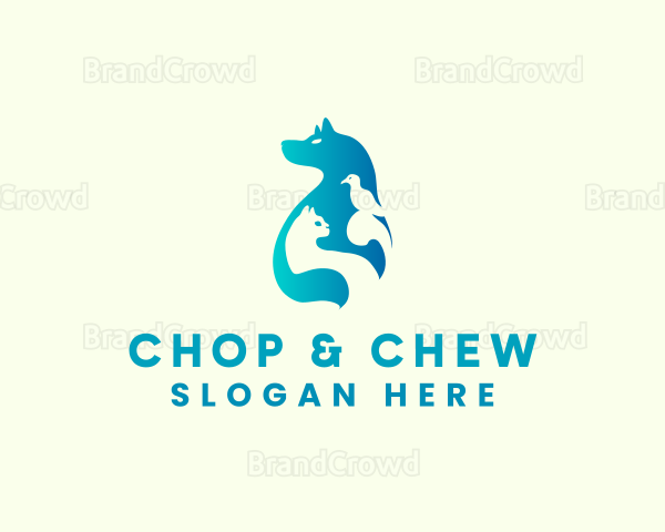 Veterinary Animal Pet Logo