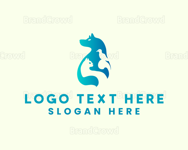 Veterinary Animal Pet Logo