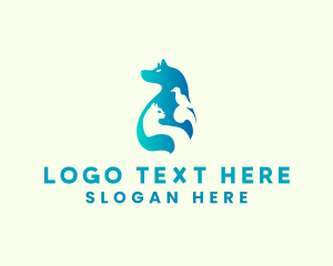 Shelter - Veterinary Animal Pet logo design