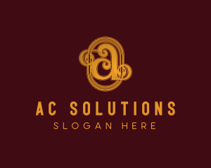 Ornate Elegant Boutique logo design