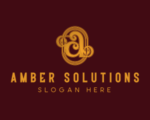 Ornate Elegant Boutique logo design