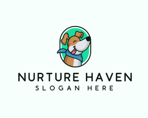 Fostering - Animal Puppy Veterinarian logo design