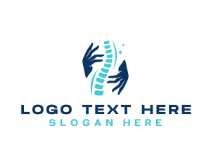 Physical - Medical Spine Physiotherapy logo design