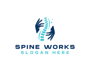 Medical Spine Physiotherapy logo design