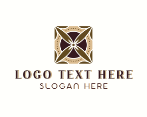 Brick - Flooring Pattern Paving logo design