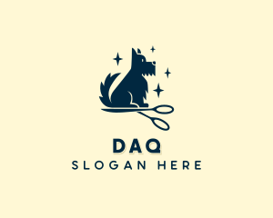 Terrier Dog Pet Care  Logo