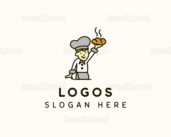 Bread Baker Boy Logo