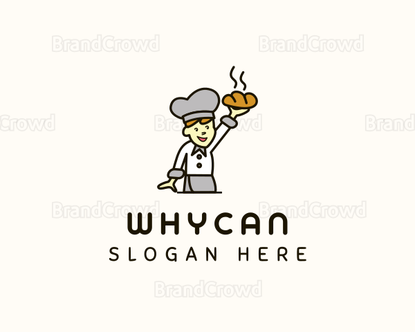 Bread Baker Boy Logo