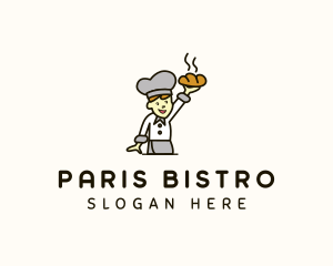 Bread Baker Boy logo design