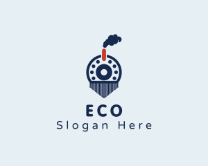 Steam Engine Train  Logo