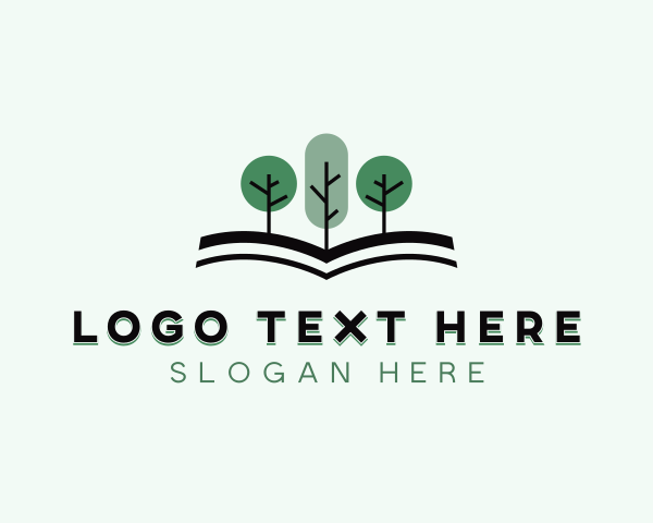 Publisher - Book Tree Publishing logo design