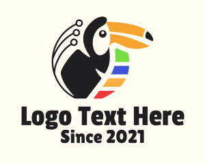 Hornbill - Toucan Wildlife Reserve logo design