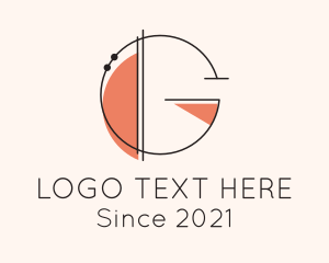 Interior Designer - Interior Design Letter G logo design