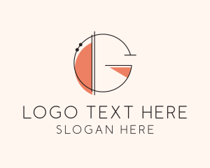Author - Interior Design Letter G logo design