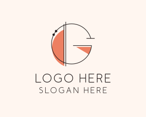 Writer - Interior Design Letter G logo design