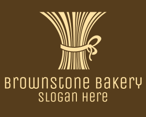 Brown Hay Bundle logo design