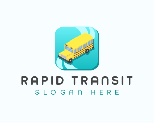 Shuttle - School Bus Shuttle logo design