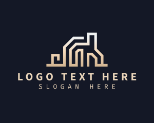 Building - Building Structure Real Estate logo design