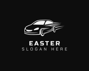 Fast Race Car  Logo
