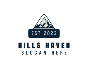 Hills - Mountain Hills Adventure logo design