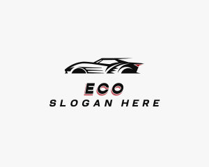 Sports Car - Fast Automotive Car logo design