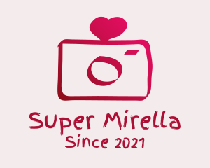 Love Heart Wedding Photography  logo design