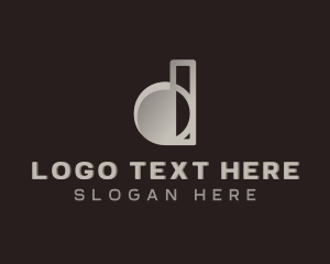 Firm - Media Startup Firm Letter D logo design