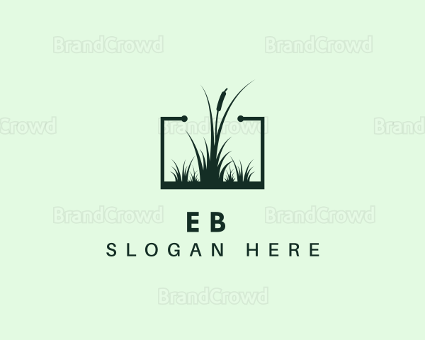 Gardening Grass Lawn Logo