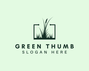 Horticulture - Gardening Grass Lawn logo design