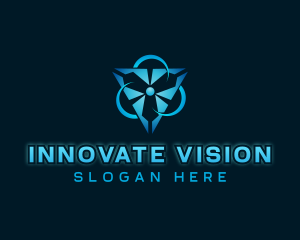 Cyber Technology Innovation logo design