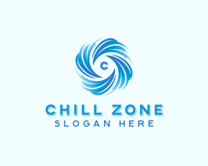 Cool - Cooling Wind Ventilation logo design