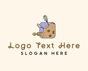 Rolling Pin - Culinary Baker Cookie logo design