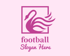 Pink - Pink Swan Salon logo design