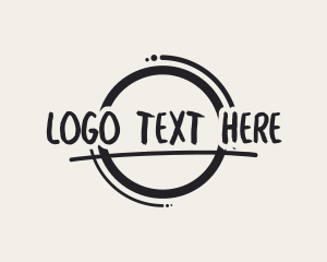Hipster - Casual Business Circle logo design