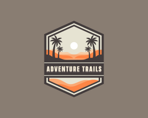 Desert Outdoor Adventure logo design