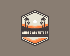 Desert Outdoor Adventure logo design