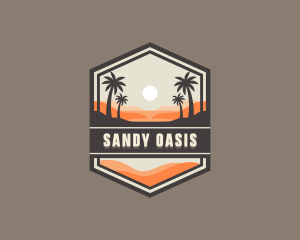 Dune - Desert Outdoor Adventure logo design