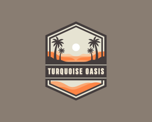 Desert Outdoor Adventure logo design