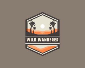 Desert Outdoor Adventure logo design