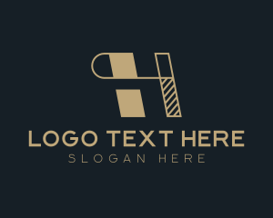 Fashion Boutique Business Letter H logo design