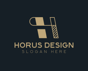 Fashion Boutique Business Letter H logo design