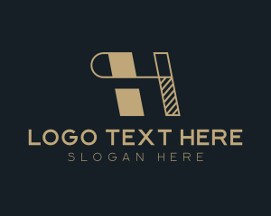 Lettermark - Fashion Boutique Business Letter H logo design