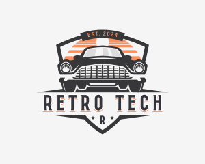 Car Driving Restoration logo design