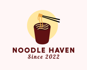 Noodle - Ramen Noodle Bowl logo design