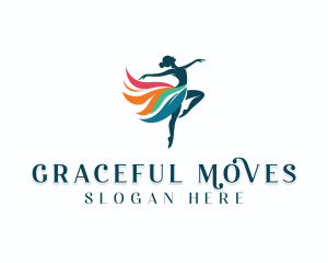 Ballet - Ballet Dancing Performer logo design