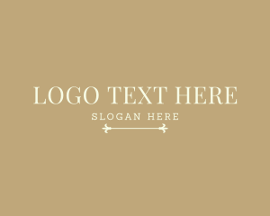 Classy Serif Wordmark Logo