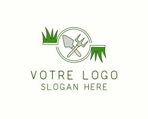 Lawn Gardening Tools Logo