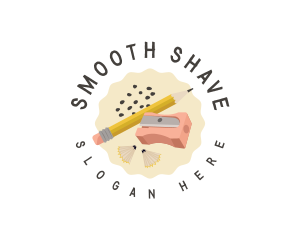 Shaving - Pencil Sharpener Doodle logo design